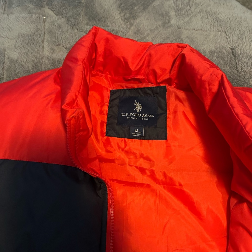 U.S. Polo Assn. Vibrant Red Jacket